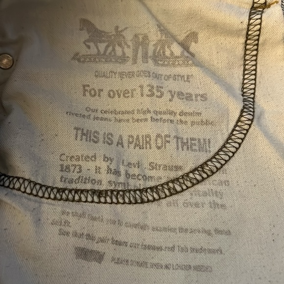 Vintage Levi Mens 514 32x34 - Picture 12 of 16